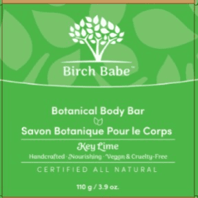 Birch Babe - Body Bar - Key Lime (115g 28)