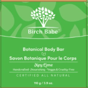 Birch Babe - Body Bar - Key Lime (115g 28)