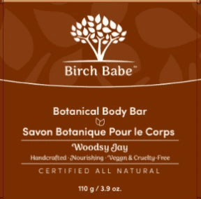 Birch Babe - Body Bar - Woodsy Jay (115g 28)