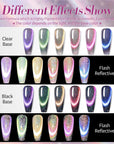 6 Colors 9D Holo Reflective Magnetic Gel 7ml