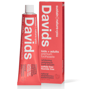 Davids Toothpaste - Kids+Adult Strawberry+Watermelon (149g 6)