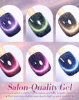 6 Colors 9D Holo Reflective Magnetic Gel 7ml