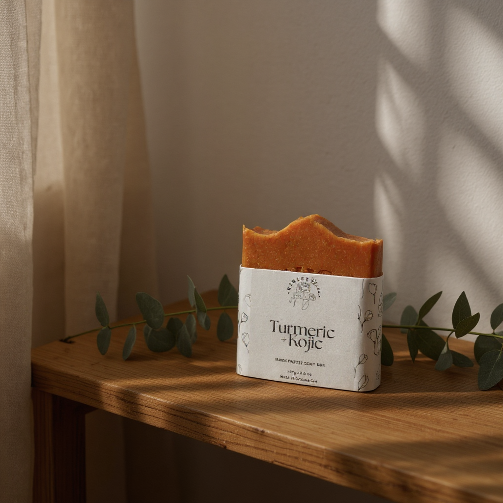 Turmeric + Kojic Soap – Brightening & Anti-Spot, 140g