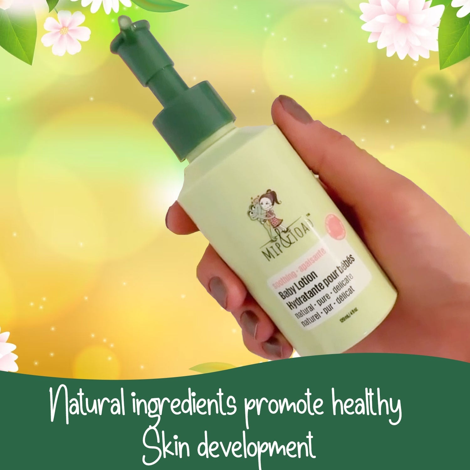 Baby Lotion – Gentle & Nourishing for Sensitive Skin, Enriched with Botanicals