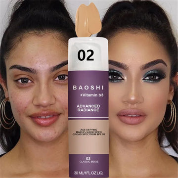 Waterproof Concealer Foundation Long Lasting Coverage for Dark Skin