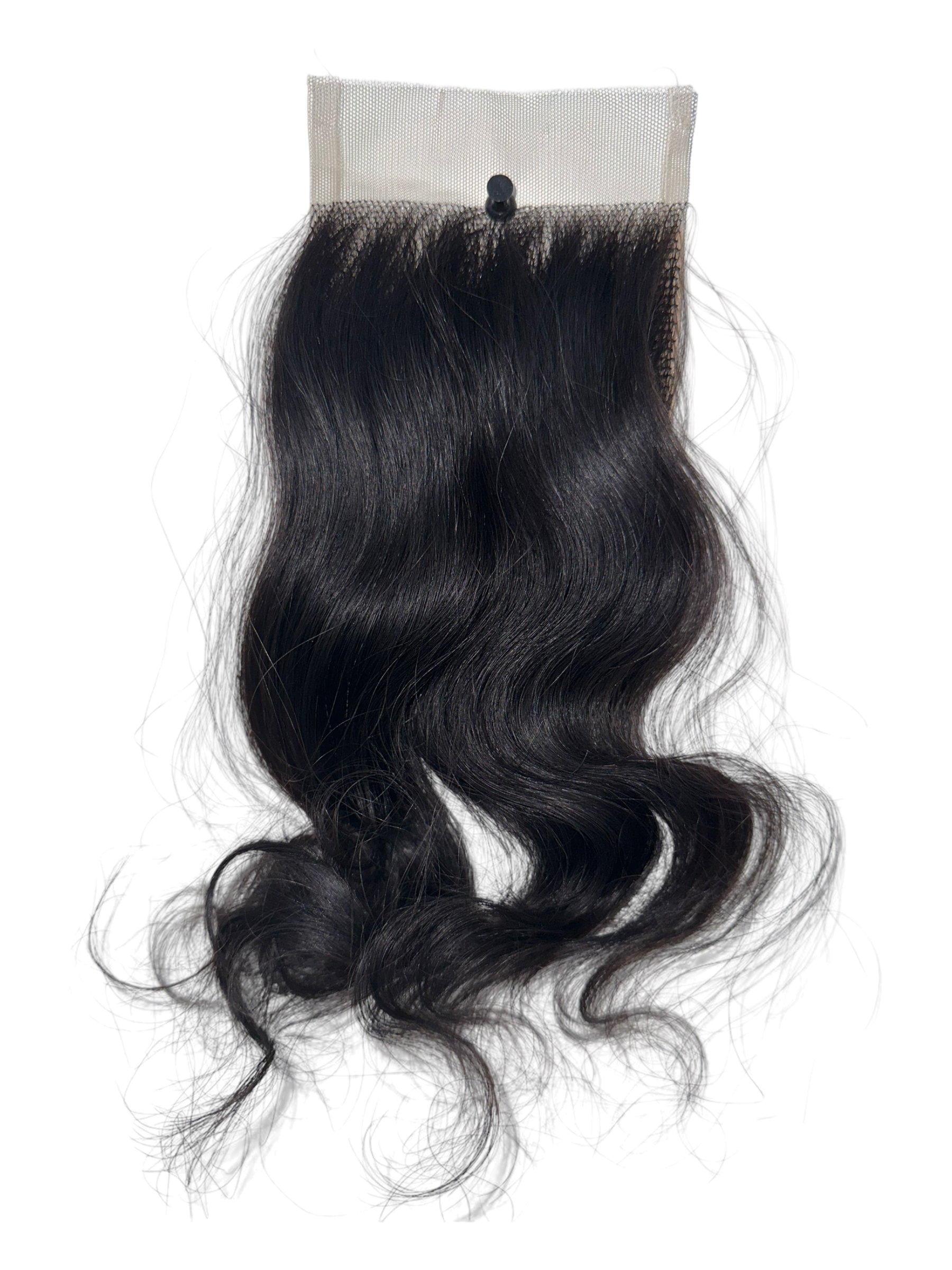 Wavy hair closure
