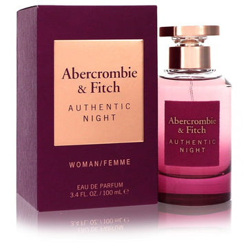 Abercrombie & Fitch Authentic Night Perfume By Abercrombie & Fitch Eau De Parfum Spray- Free Shipping