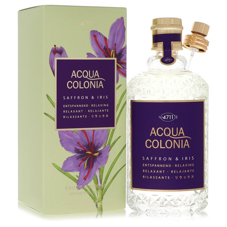 4711 Acqua Colonia Saffron & Iris Perfume By 4711 Eau De Cologne Spray- Free Shipping