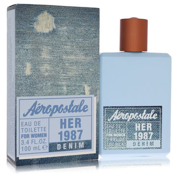 Aeropostale Her 1987 Denim Perfume By Aeropostale Eau De Toilette Spray- Free Shipping