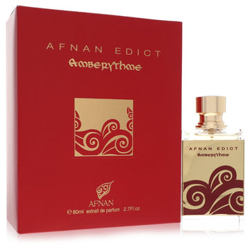 Afnan Edict Amberythme Perfume By Afnan Extrait De Parfum Spray (Unisex)- Free Shipping