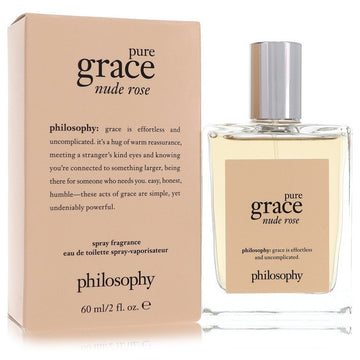 Pure Grace Nude Rose Perfume By Philosophy Eau De Toilette Spray- Free Shipping