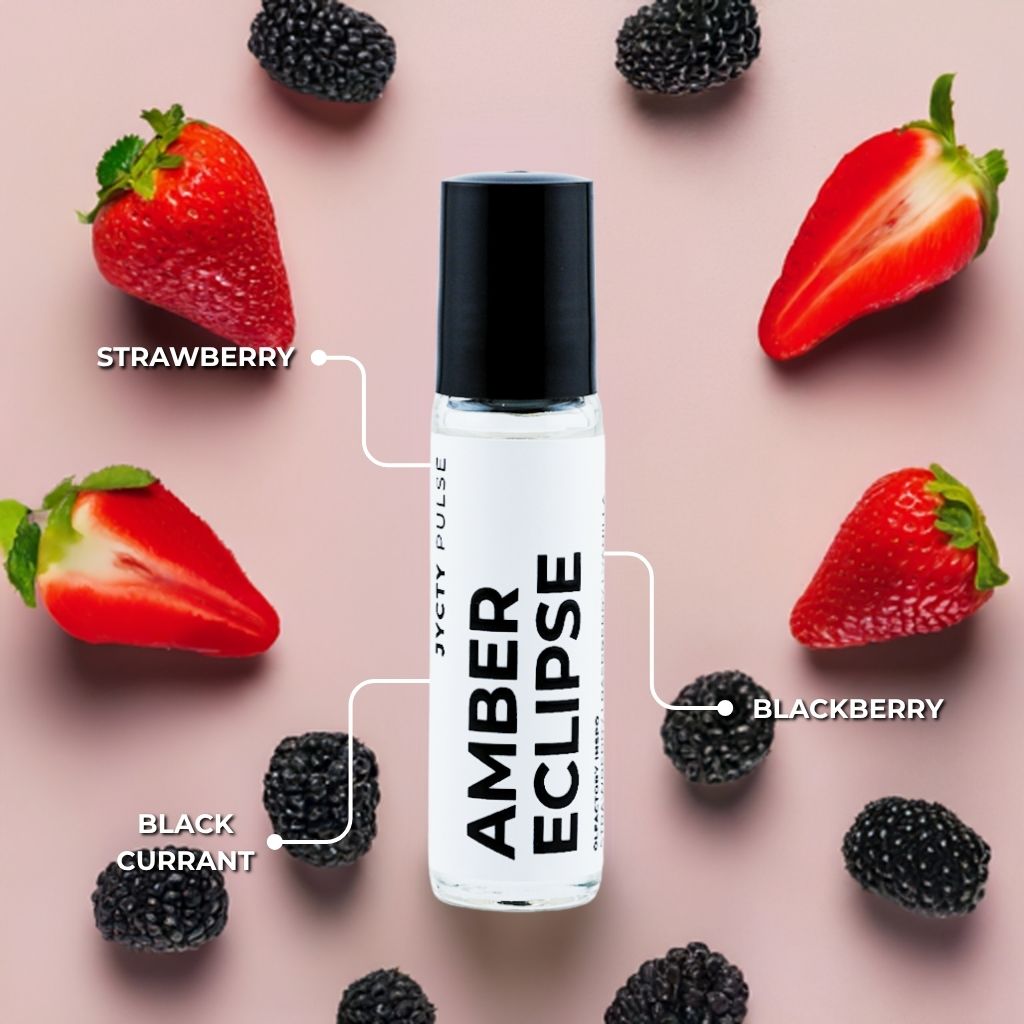 AMBER ECLIPSE Perfume Oil – Inspired by Burberry Her, 10ml Roll-On