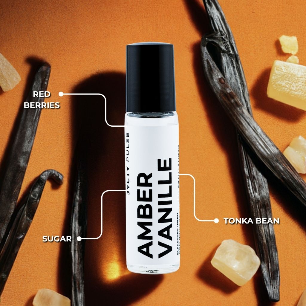 AMBER VANILLE Perfume Oil – Inspired by Eilish, 10ml Roll-On