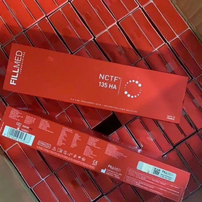 Authentic Guaranteed Fillmed Filorga NCTF 135HA 5X3ml Dermal Filler – Anti-Aging Skin Revitalization