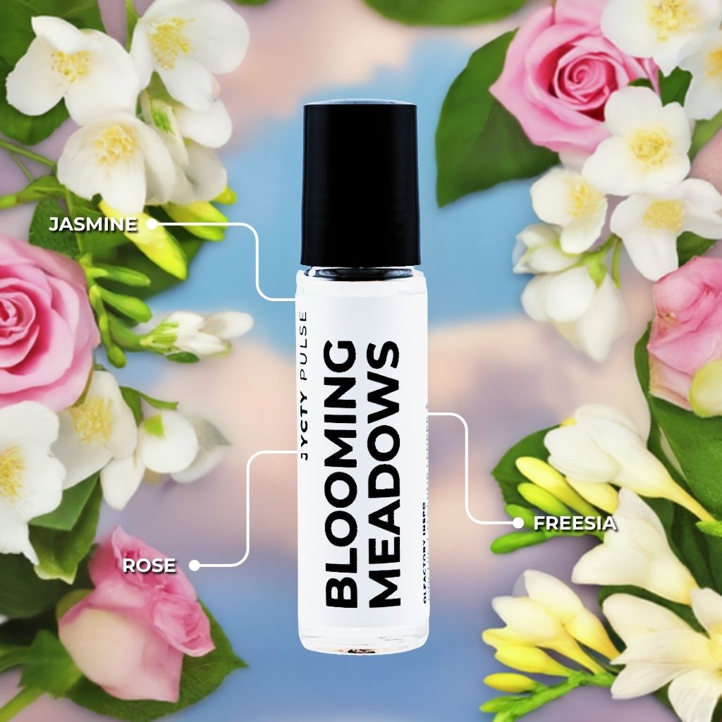 BLOOMING MEADOWS Perfume Oil – Inspired by Flowerbomb, 10ml Roll-On