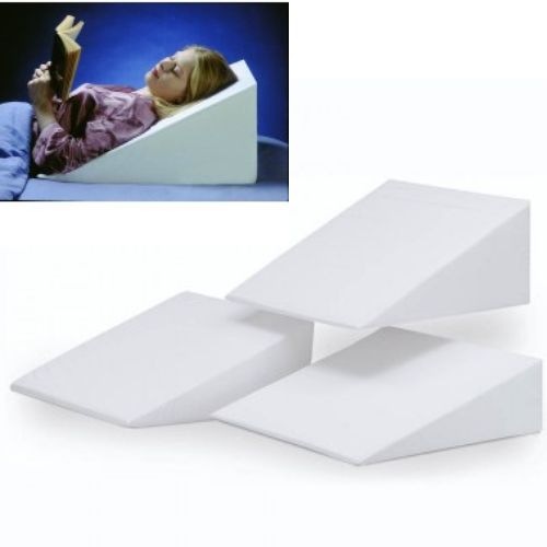 Foam Slant 10" Cover Only – White, Protective & Machine Washable