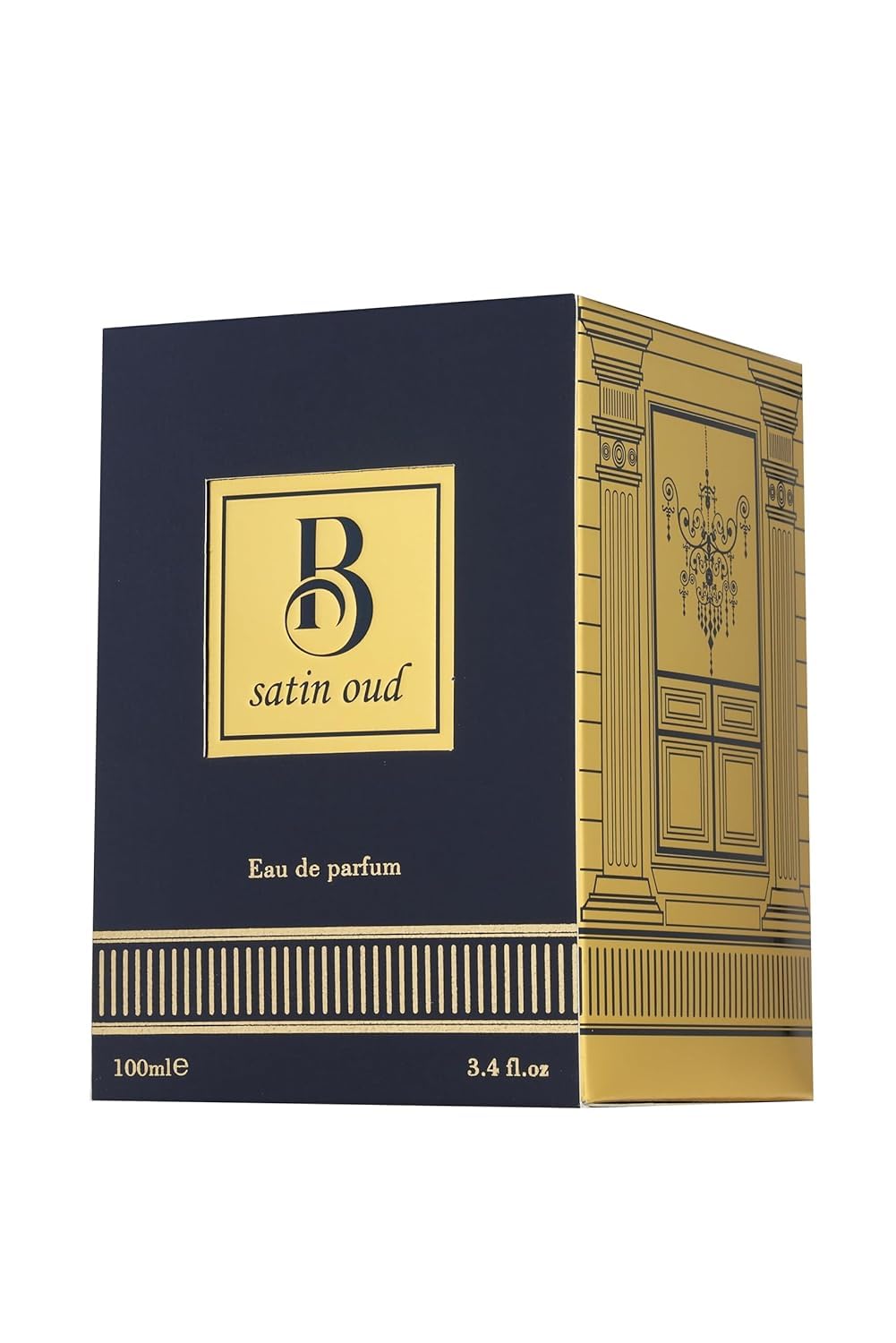 B-Satin Oud Eau de Parfum – Unisex Floral Woody Vanilla Fragrance
