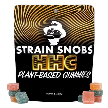 Strain Snobs HHC Gummies - 500mg, 10 ct 50 mg Assorted flavors