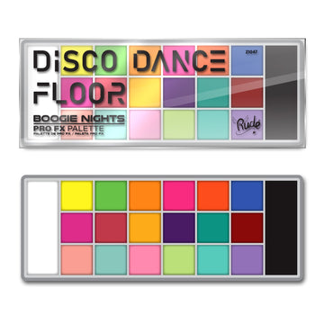 RUDE Disco Dance Floor Pro FX Palette - Boogie Nights - Free Shipping