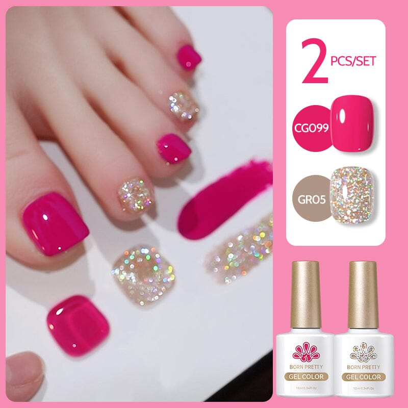 2pcs Gel Color Set 10ml