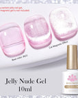 Super Shine Cat Magnetic Gel Jelly Nude Gel 10ml