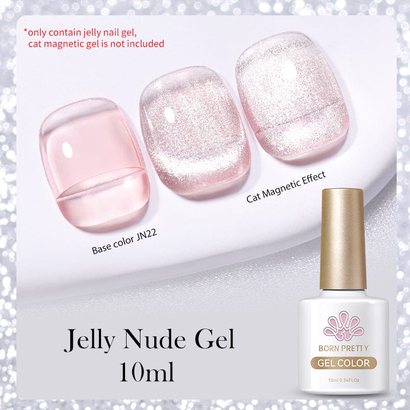 Super Shine Cat Magnetic Gel Jelly Nude Gel 10ml