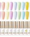 Macaron Colors Gel Polish 10ml