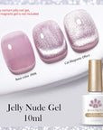 Super Shine Cat Magnetic Gel Jelly Nude Gel 10ml