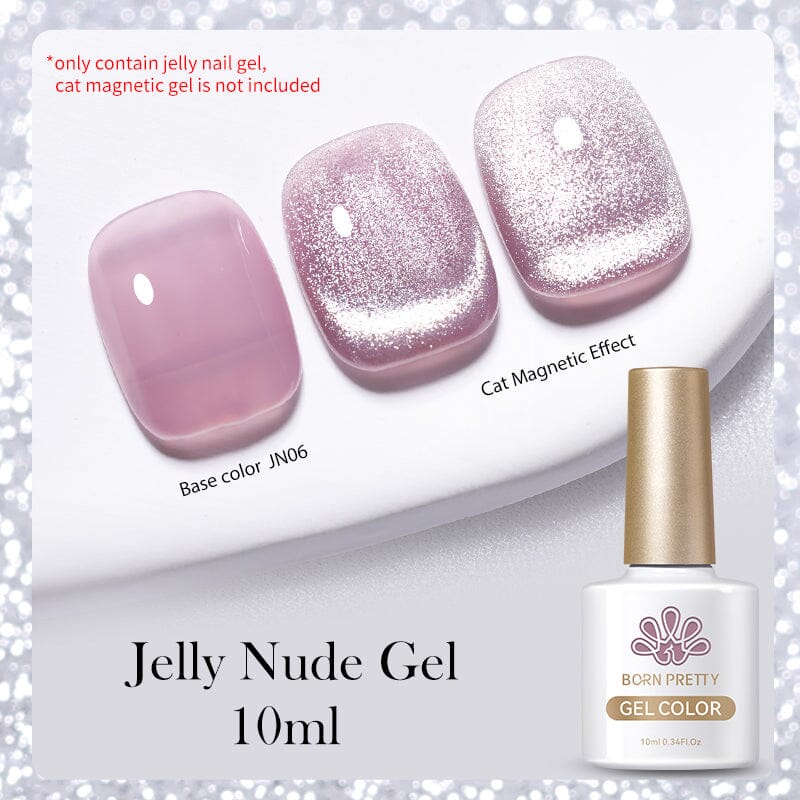 Super Shine Cat Magnetic Gel Jelly Nude Gel 10ml