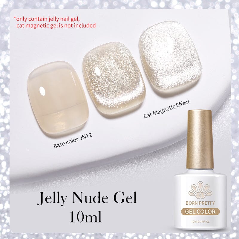 Super Shine Cat Magnetic Gel Jelly Nude Gel 10ml