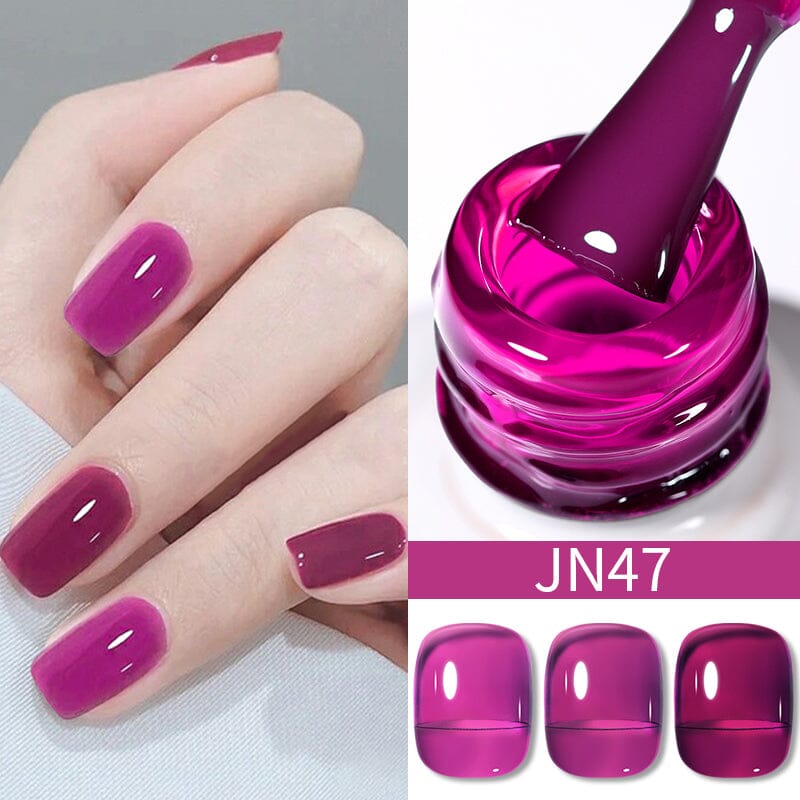 Purple Jelly Nude Gel Polish JN47 10ml