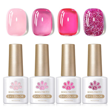 4 Colors Rosy Blush Jelly Gel 7ml