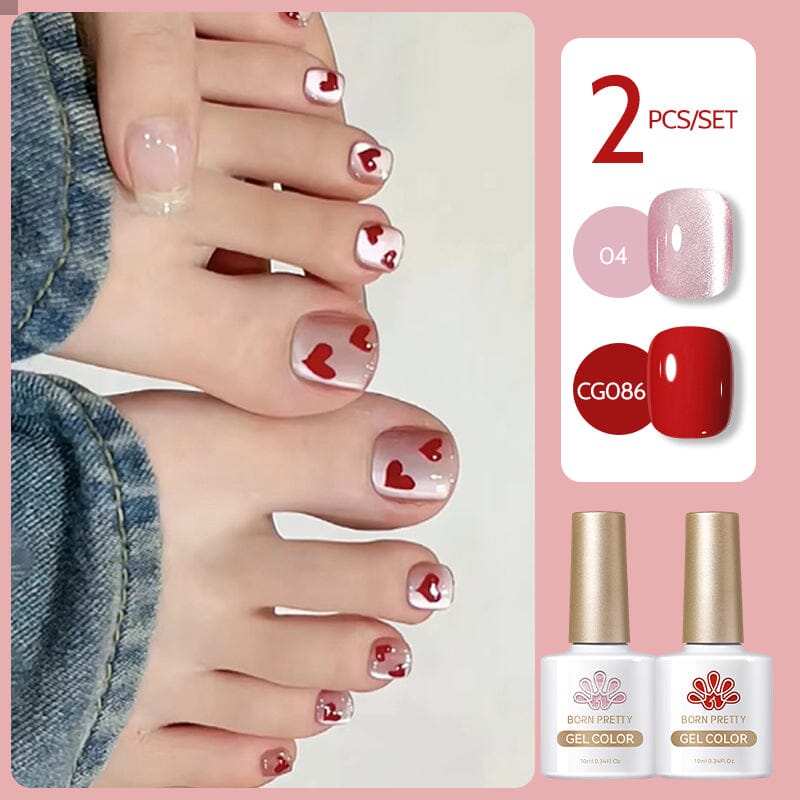 2pcs Gel Color Set 10ml