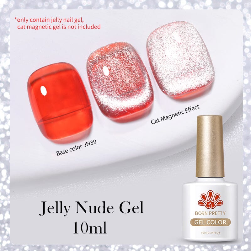 Super Shine Cat Magnetic Gel Jelly Nude Gel 10ml