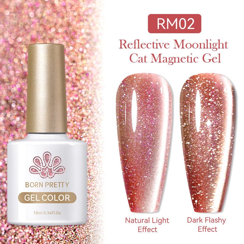 Reflective Moonlight Cat Magnetic Gel 10ml