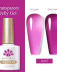 Purple Jelly Nude Gel Polish JN47 10ml