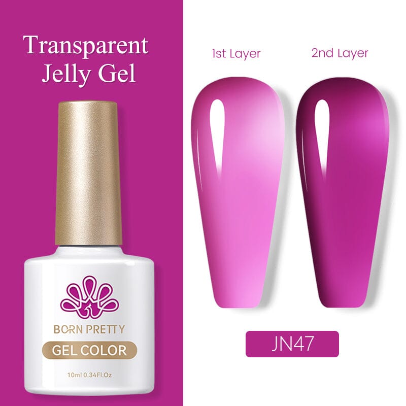 Purple Jelly Nude Gel Polish JN47 10ml