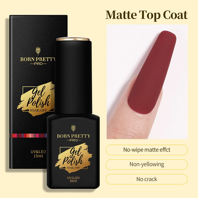 Base Gel Matte Super Top Coat 15ml