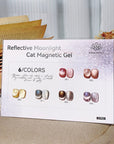 Color Chart Card for Reflective Moonlight Cat Magnetic Gel