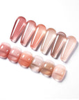 6 Colors Nude Jelly Gel Set 02 10ml