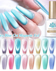 18 Colors Sea Blue Cat Magnetic Gel Set 10ml