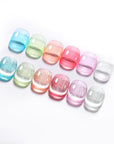 6 Colors Jelly Jude & Cat Magnetic Gel Set 09 10ml with Magnetic Stick