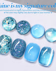 4 Colors Blue Starlight Jelly Gel 5ml