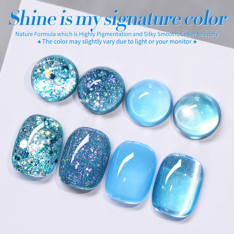 4 Colors Blue Starlight Jelly Gel 5ml