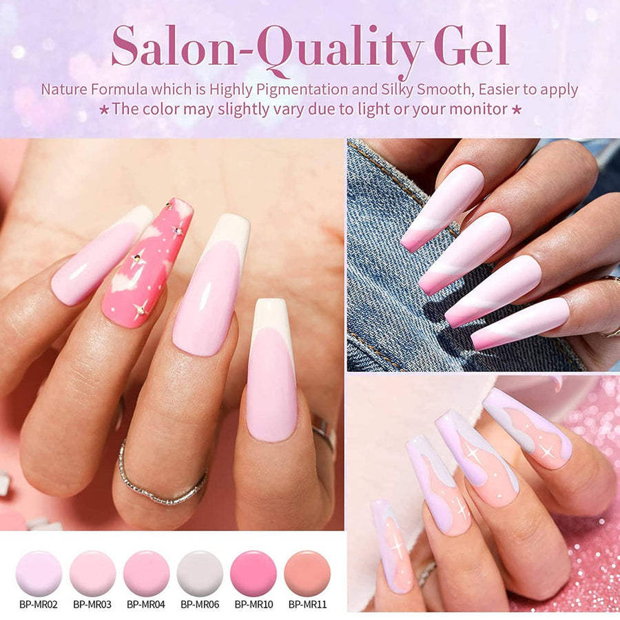 21pcs Gel Polish Set Modern Romance Collection 6ml