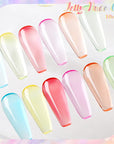 Pastel - 6 Colors Gel Polish Set 10ml