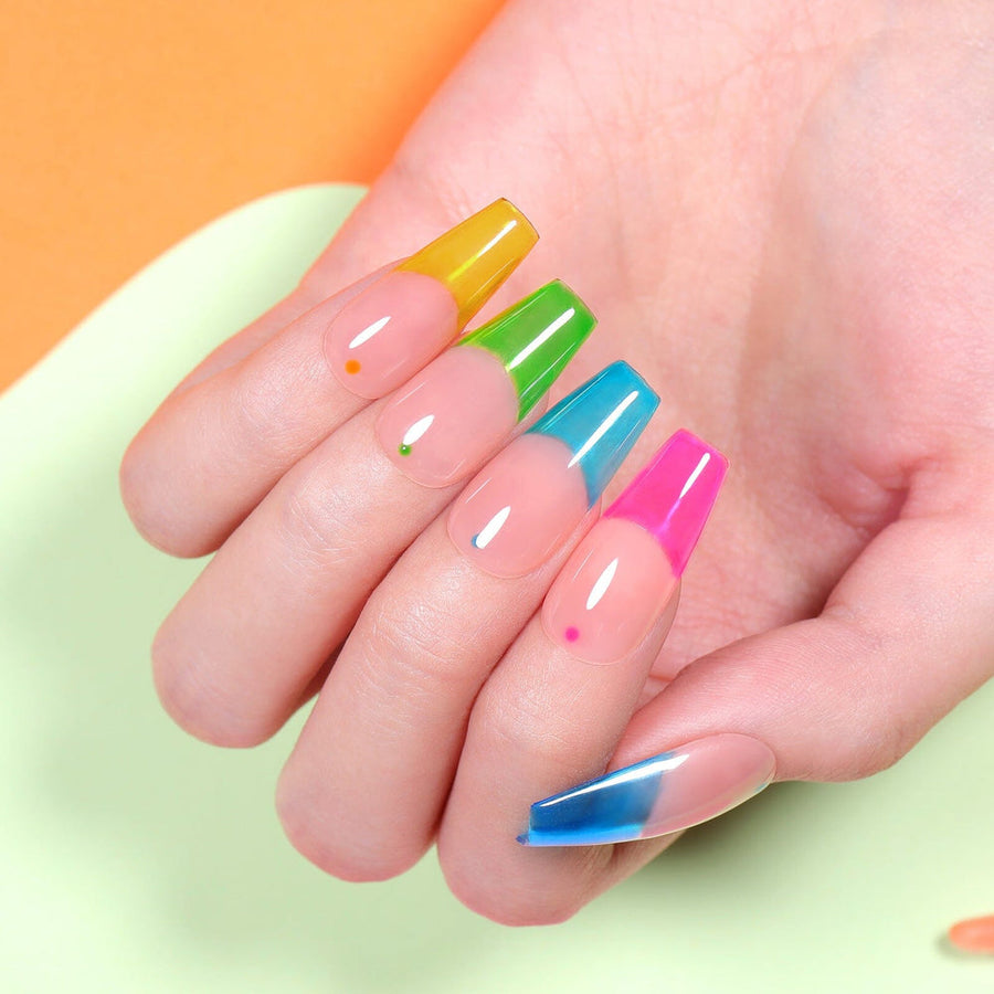 6 Colors Summer Soda Ice Jelly Gel Polish Set 7ml