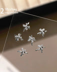 Silver Alloy Butterfly Bowknot Charm Rhinestones