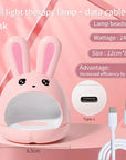 24W UV LED Nail Lamp USB Rechargeable