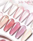 Nude - 6 Colors Gel Polish Set 10ml